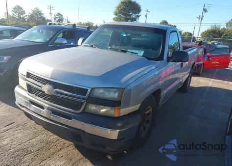 2007 Chevrolet Silverado 1500 Classic Work Truck из США, поврежденный, VIN 3GCEC14X37G233399